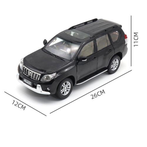 1/18 Toyota Land Cruiser Prado Diecast Suv Car Model Toy For Gifts Friends Father