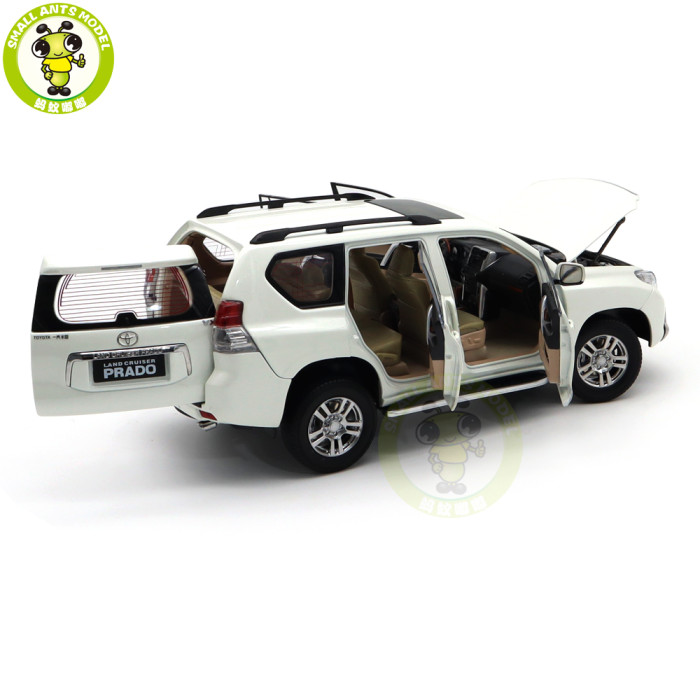 1/18 Toyota Land Cruiser Prado Diecast Suv Car Model Toy For Gifts Friends Father