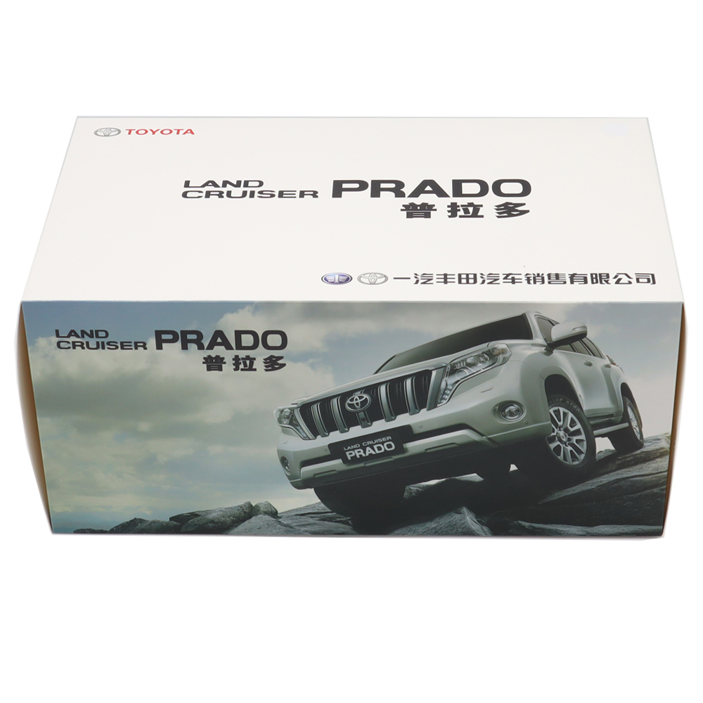 1/18 Toyota Land Cruiser Prado Diecast Suv Car Model Toy For Gifts