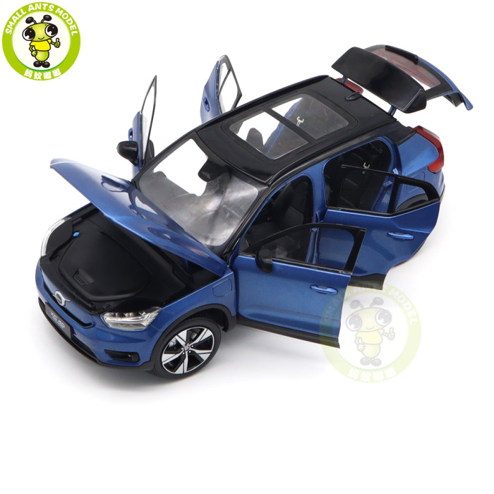 1/18  Volvo XC40 Recharge Electric Car Diecast Model Toy Car Boys Girls Gifts