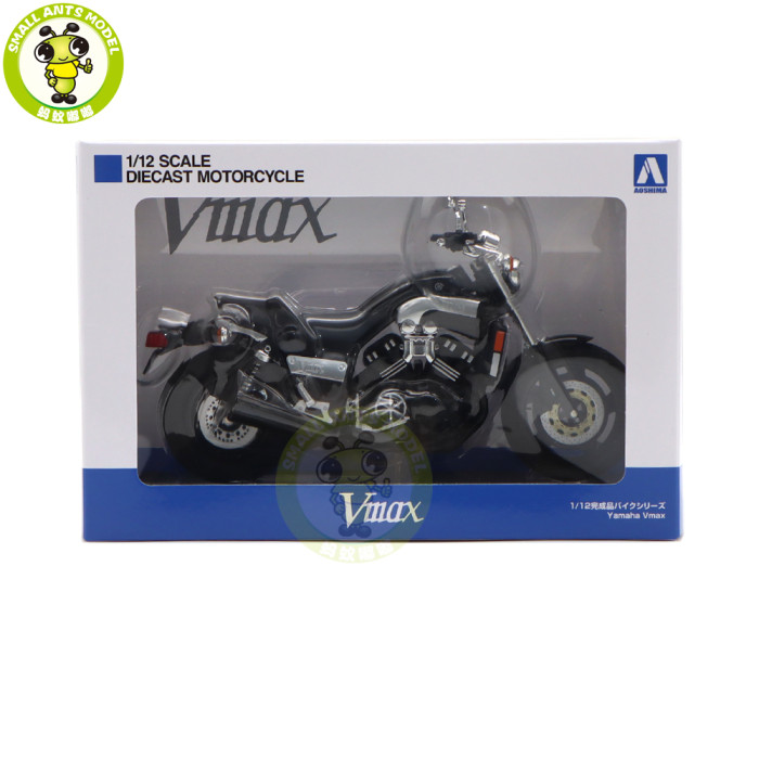 1/12 AOSHIMA Yamaha Vmax Diecast Model Motorcycle Car Toys Gifts