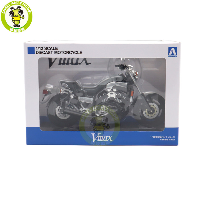 1/12 AOSHIMA Yamaha Vmax Diecast Model Motorcycle Car Toys Gifts