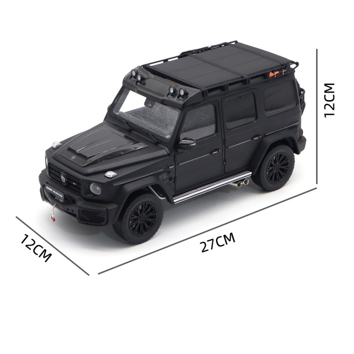 1/18 Brabus G CLASS Mercedes AMG G 63 2020 With Adventure Almost Real Diecast Model Toy Cars Boys Girls Gifts
