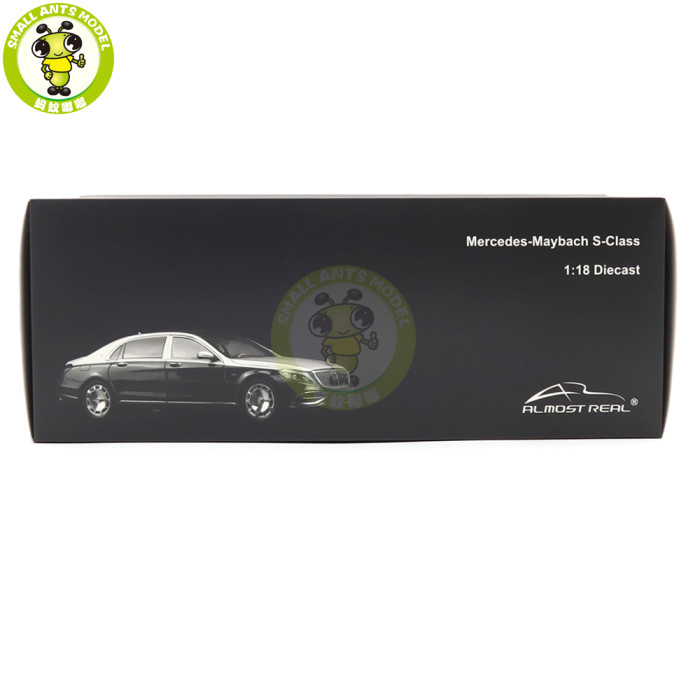 1/18 Benz Maybach S CLASS S650 2019 Almost Real Diecast Model Car Toys Gifts