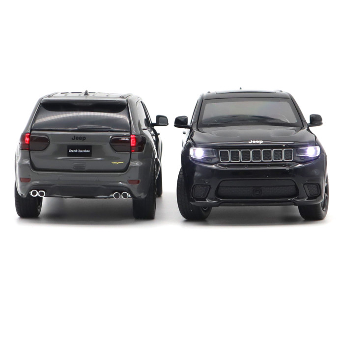 1/32 JKM Jeep Grand Cherokee Trackhawk Diecast Model Car Toys Kids Sound Gifts