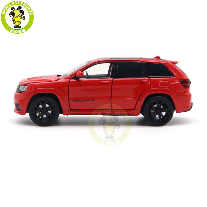 1/32 JKM Jeep Grand Cherokee Trackhawk Diecast Model Car Toys Kids Sound Gifts