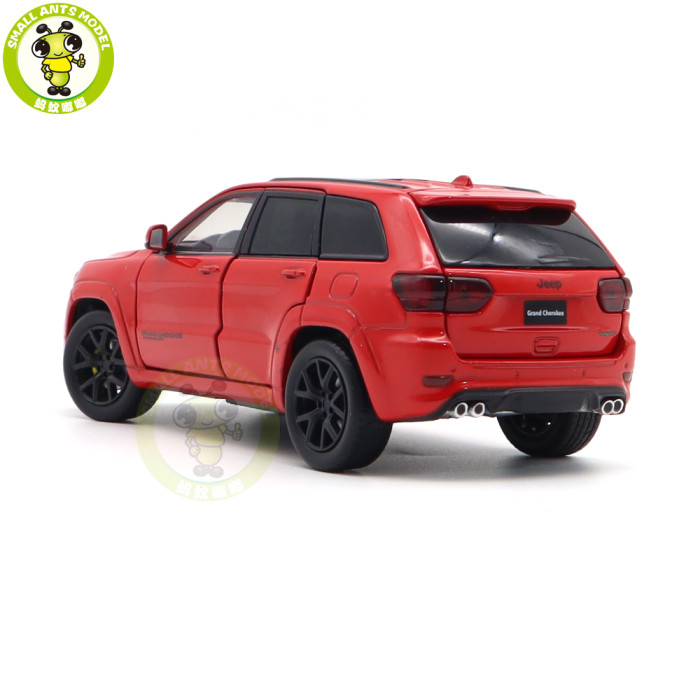 1/32 JKM Jeep Grand Cherokee Trackhawk Diecast Model Car Toys Kids Sound Gifts