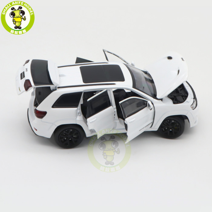 1/32 JKM Jeep Grand Cherokee Trackhawk Diecast Model Car Toys Kids Sound Gifts