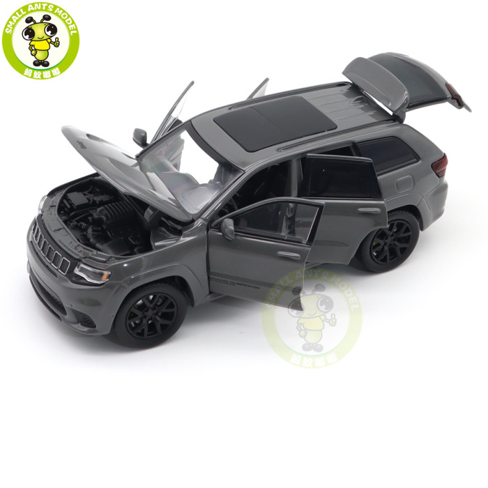 1/32 JKM Jeep Grand Cherokee Trackhawk Diecast Model Car Toys Kids Sound Gifts