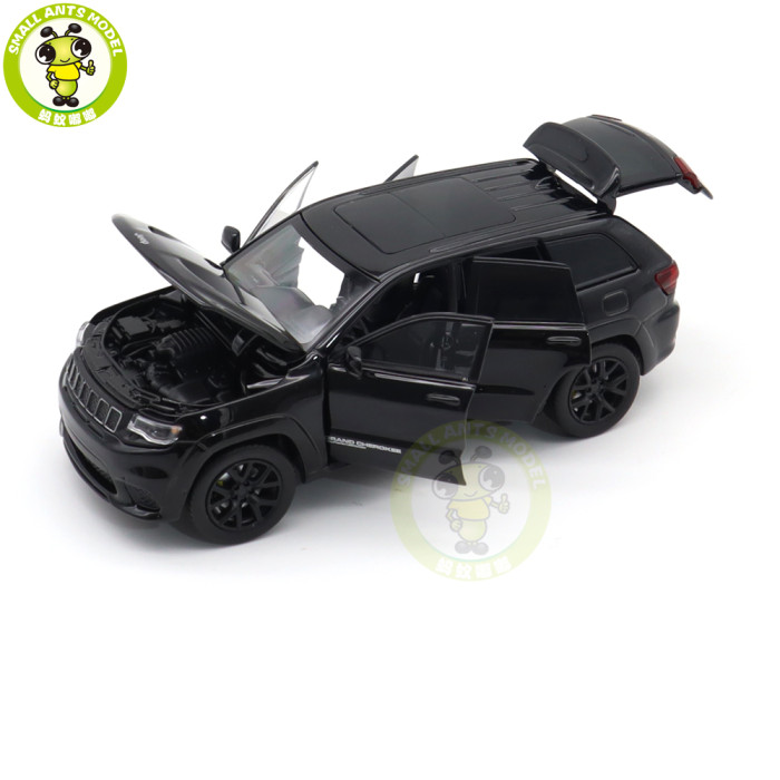 1/32 JKM Jeep Grand Cherokee Trackhawk Diecast Model Car Toys Kids Sound Gifts