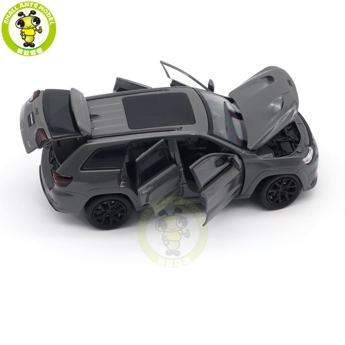 1/32 JKM Jeep Grand Cherokee Trackhawk Diecast Model Car Toys Kids Sound Gifts