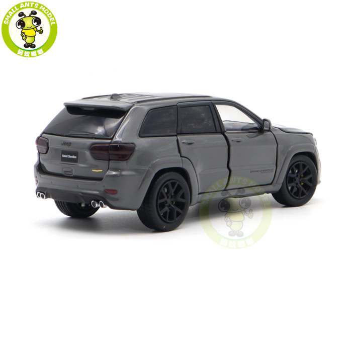 1/32 JKM Jeep Grand Cherokee Trackhawk Diecast Model Car Toys Kids Sound Gifts