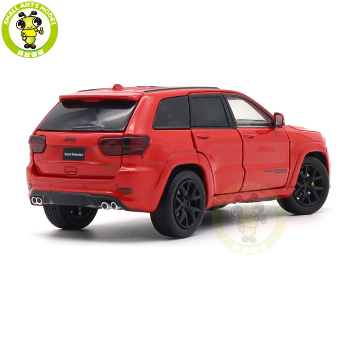 1/32 JKM Jeep Grand Cherokee Trackhawk Diecast Model Car Toys Kids Sound Gifts