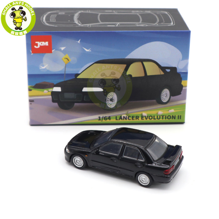 1/64 JKM Mitsubishi Lancer Evolution EVO 2 ii Diecast Model Toy Cars Boys Girls Gifts