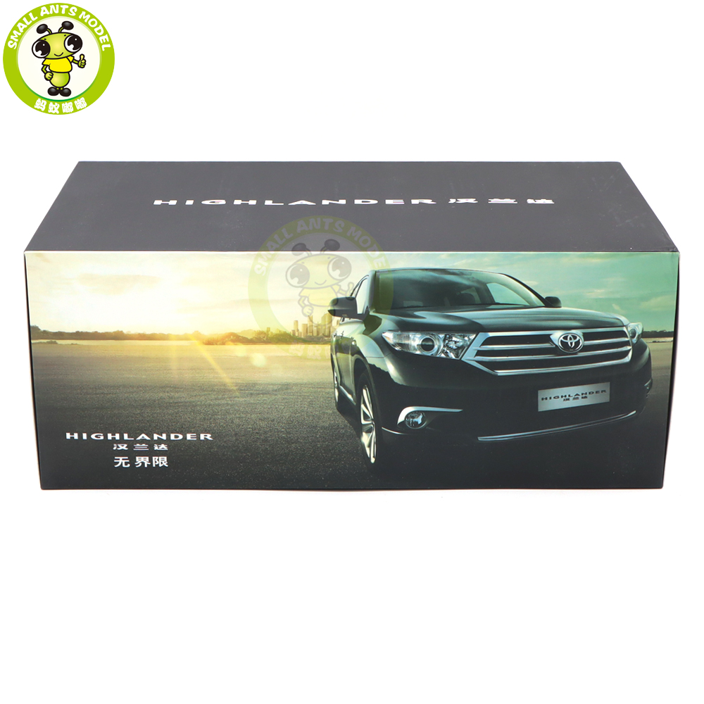 広汽トヨタ トヨタ ハイランダー（漢蘭達） 1/18 ミニカー 1/18 Toyota Highlander 2012 Diecast Model Toys Suv Car Boys Girls