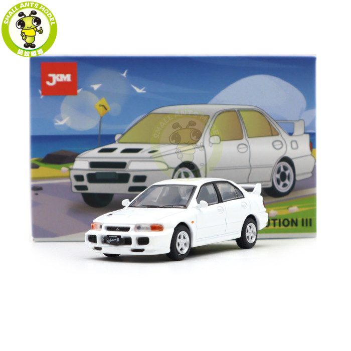 1/64 JKM Mitsubishi Lancer Evolution EVO 3 III Diecast Model Toy Cars Boys Girls Gifts