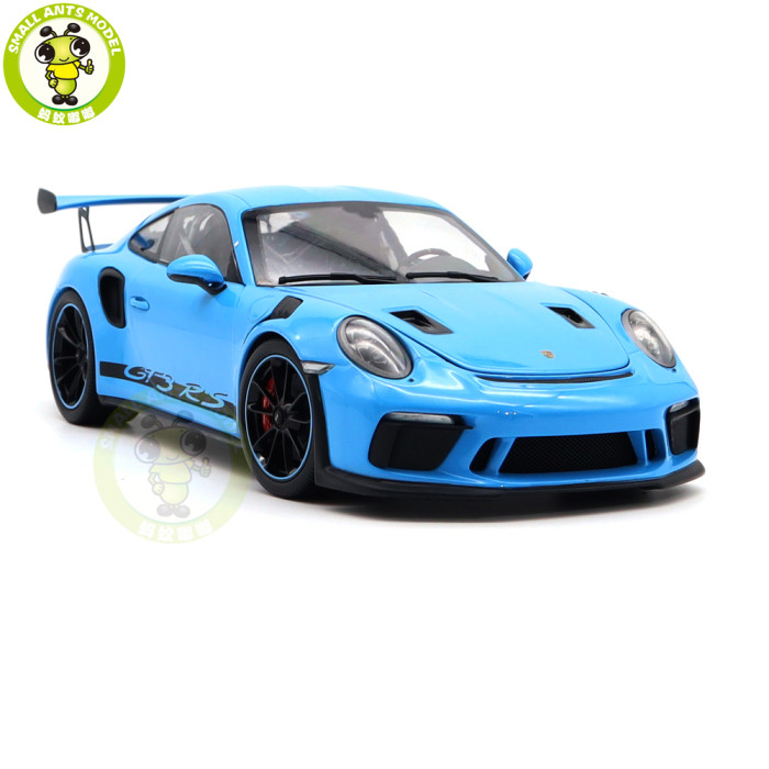 1/18 Porsche 911 GT3 RS Racing Car Welly GTAutos Diecast Model Toys Car Boys Girls Gifts
