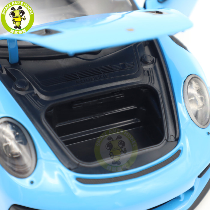 1/18 Porsche 911 GT3 RS Racing Car Welly GTAutos Diecast Model Toys Car Boys Girls Gifts
