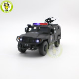 1/32 JKM Russia SPM-2 Tiger M Armored vehicle Military Army Diecast Model Toys for kids children Sound Lighting gifts