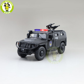 1/32 JKM Russia SPM-2 Tiger M Armored vehicle Military Army Diecast Model Toys for kids children Sound Lighting gifts