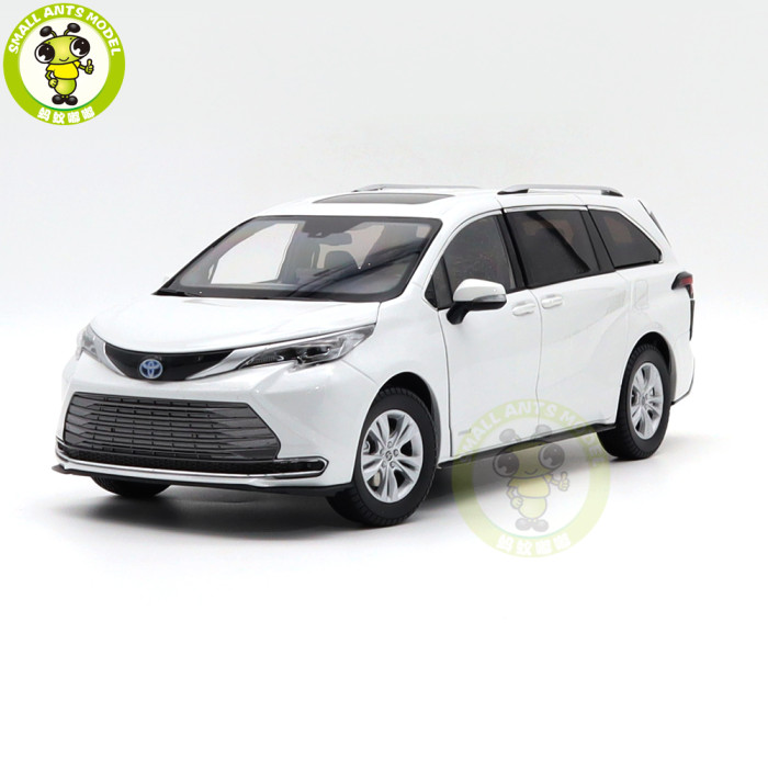 1/18 Toyota SIENNA MPV Diecast Model Toys Car Boys Girls Gifts