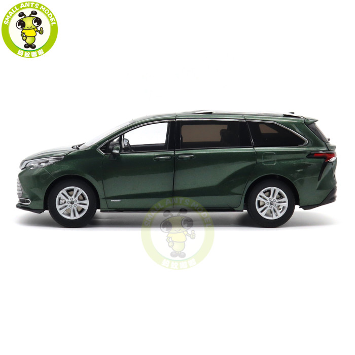 1/18 Toyota SIENNA MPV Diecast Model Toys Car Boys Girls Gifts