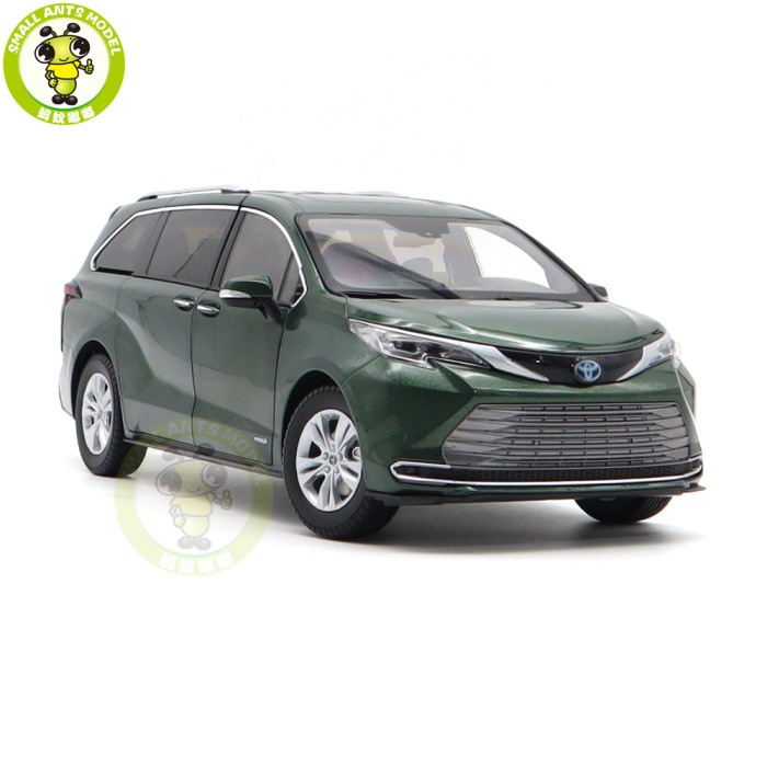 1/18 Toyota SIENNA MPV Diecast Model Toys Car Boys Girls Gifts