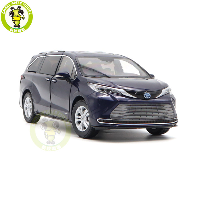 1/18 Toyota SIENNA MPV Diecast Model Toys Car Boys Girls Gifts
