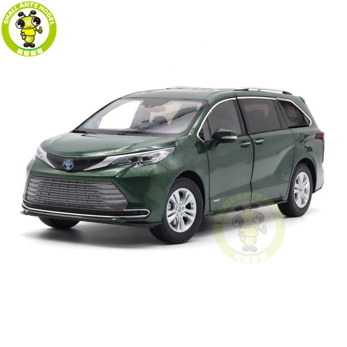 1/18 Toyota SIENNA MPV Diecast Model Toys Car Boys Girls Gifts
