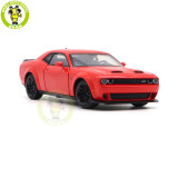 1/32 JKM Dodge Challenge SRT 2019 Hellcat Redeye Diecast Model Car Toys Kids Boys Gilrs Gifts Sound Lighting