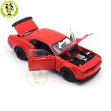 1/32 JKM Dodge Challenge SRT 2019 Hellcat Redeye Diecast Model Car Toys Kids Boys Gilrs Gifts Sound Lighting