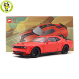 1/32 JKM Dodge Challenge SRT 2019 Hellcat Redeye Diecast Model Car Toys Kids Boys Gilrs Gifts Sound Lighting