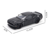 1/32 JKM Dodge Challenge SRT 2019 Hellcat Redeye Diecast Model Car Toys Kids Boys Gilrs Gifts Sound Lighting