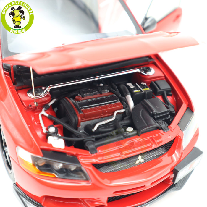1/18 Super A Mitsubishi Lancer EVO IX 9 Diecast Model Toy Cars Boys Girls Gifts