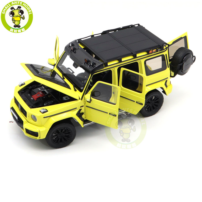 1/18 Brabus G CLASS Mercedes AMG G 63 2020 With Adventure Almost Real Diecast Model Toy Cars Boys Girls Gifts