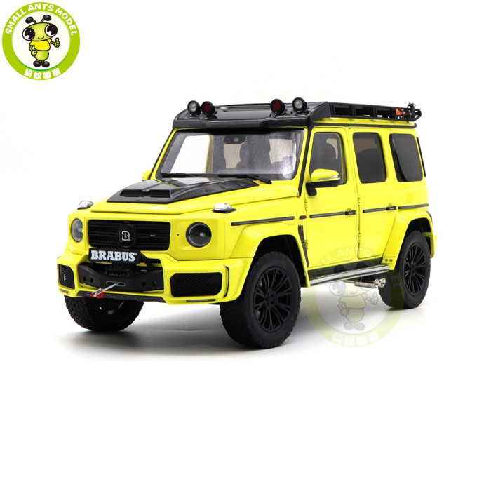 1/18 Brabus G CLASS Mercedes AMG G 63 2020 With Adventure Almost Real Diecast Model Toy Cars Boys Girls Gifts