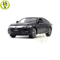 1/32 JKM Honda Accord 10th Sedan Diecast Model Car Toys For Kids Sound Lighting Pull Back Boys Girls Gifts