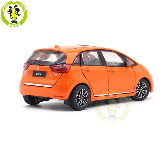 1/32 JKM HONDA FIT Diecast Model Car Toys Kids Boys Gilrs Gifts Sound Lighting