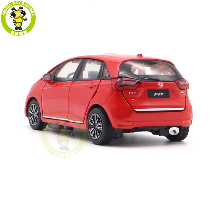 1/32 JKM HONDA FIT Diecast Model Car Toys Kids Boys Gilrs Gifts Sound Lighting