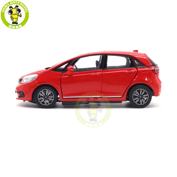 1/32 JKM HONDA FIT Diecast Model Car Toys Kids Boys Gilrs Gifts Sound Lighting