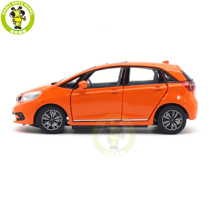 1/32 JKM HONDA FIT Diecast Model Car Toys Kids Boys Gilrs Gifts Sound Lighting