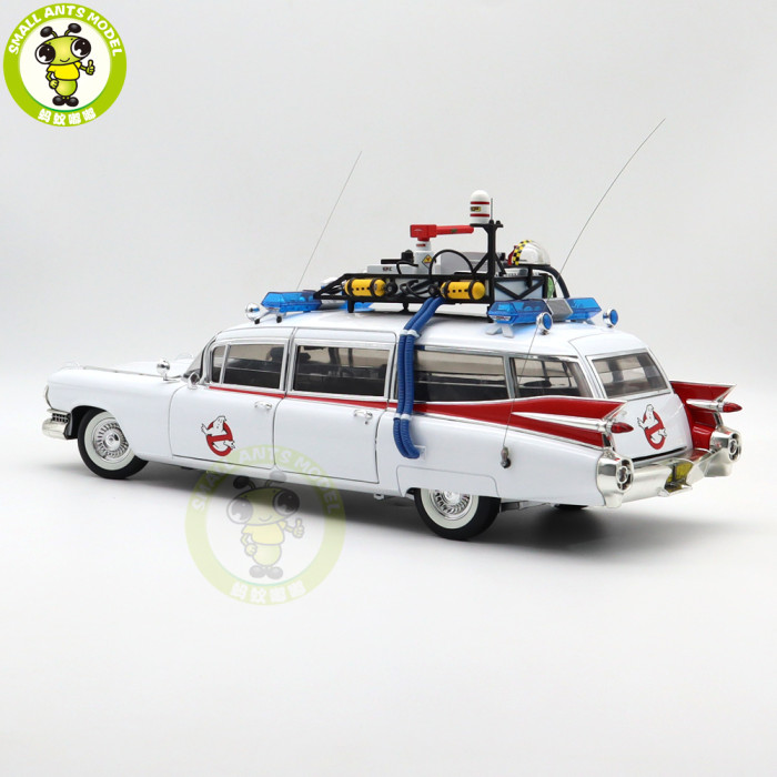 1/18 Hot Wheels ELITE Cadillac GHOSTBUSTERS ECTO-1 Diecast Model Toys Car Adult Collectibles Boys Girls Gifts