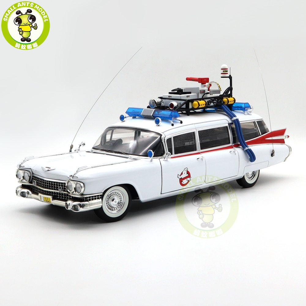 1/18 Hot Wheels ELITE Cadillac GHOSTBUSTERS ECTO-1 Diecast Model