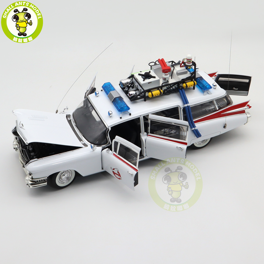 1/18 Hot Wheels ELITE Cadillac GHOSTBUSTERS ECTO-1 Diecast Model