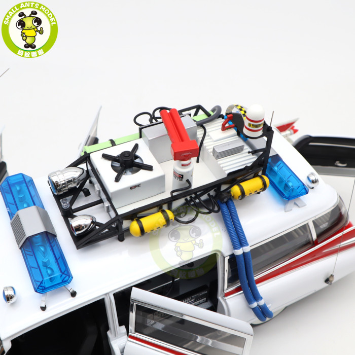 1/18 Hot Wheels ELITE Cadillac GHOSTBUSTERS ECTO-1 Diecast Model Toys Car Adult Collectibles Boys Girls Gifts