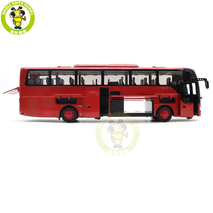 1/43 China YuTong ZK6122H Bus Coach Car Diecast Model Car Bus Toys Kids Gifts