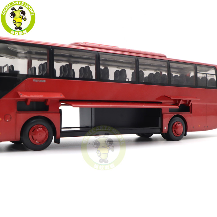1/43 China YuTong ZK6122H Bus Coach Car Diecast Model Car Bus Toys Kids Gifts