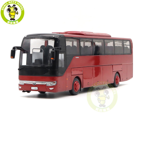 1/43 China YuTong ZK6122H Bus Coach Car Diecast Model Car Bus Toys Kids Gifts