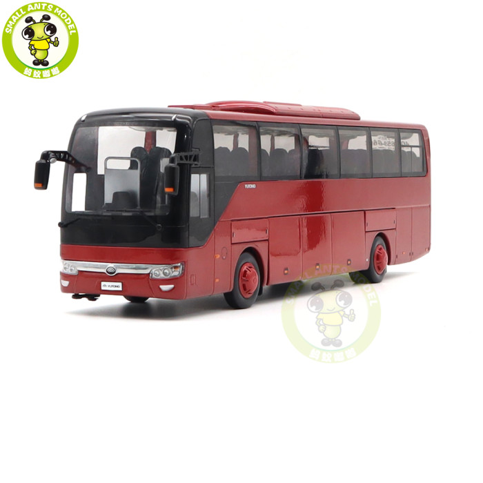 1/43 China YuTong ZK6122H Bus Coach Car Diecast Model Car Bus Toys Kids Gifts