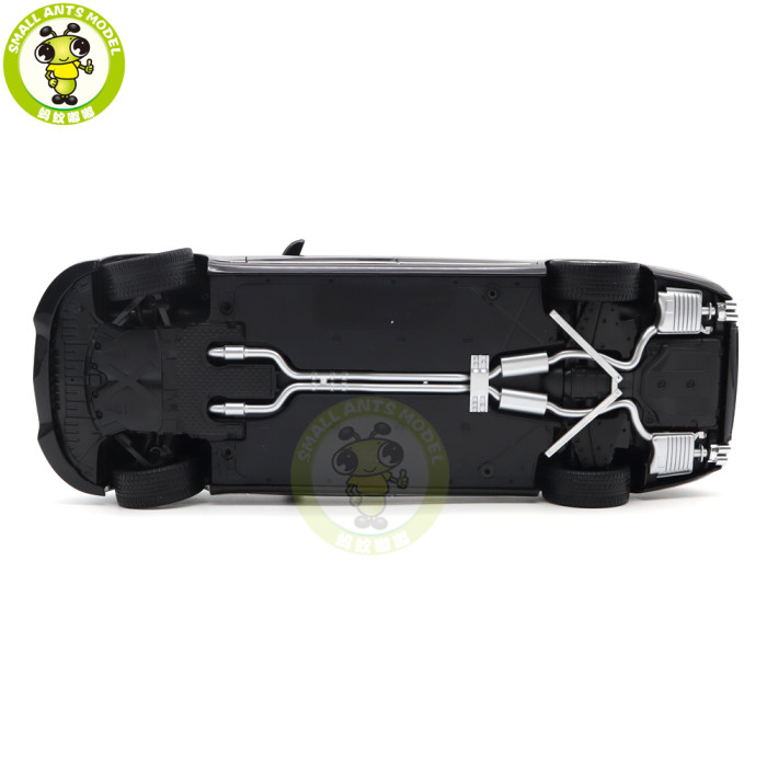 1/18 Brabus 900 Benz Maybach S CLASS Almost Real 860102 Obsidian Black Diecast Model Car Gifts For Friends Father